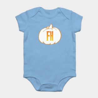 Fall Horsmen YouTube Logo-White Baby Bodysuit